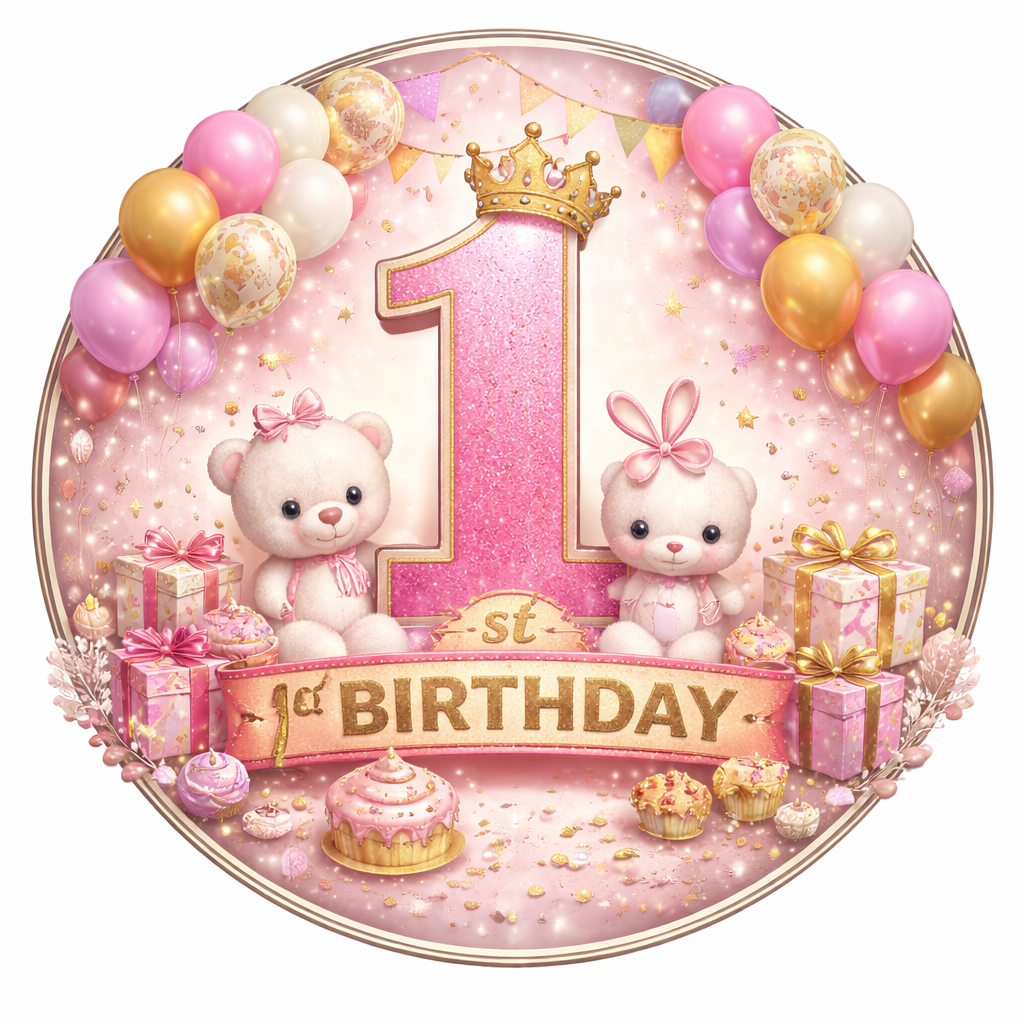 girl first birthday