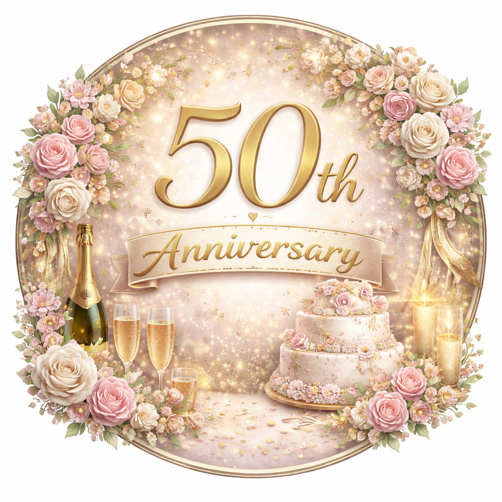 anniversary floral design