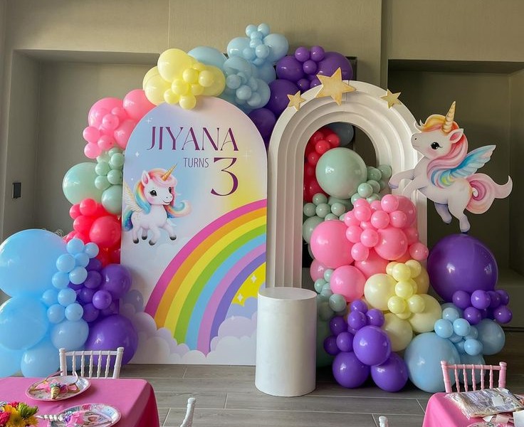 Birthday decoration, balloon decoration at home, anniversary room decoration and wedding decoration at home by ARV Decor in Noida, Ghaziabad, Greater Noida & Delhi NCR.